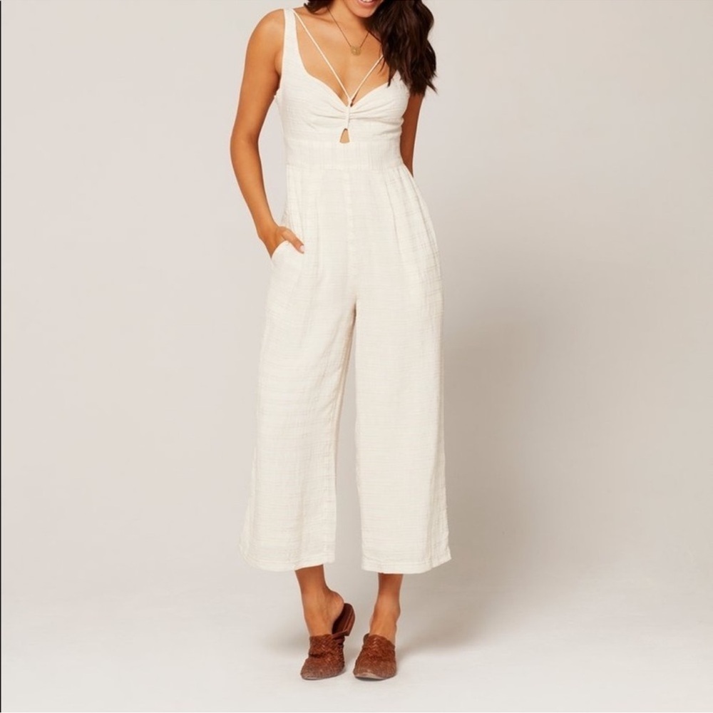 LSPACE Kenna Jumper in Cream Size Small